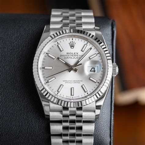 tuxedo dial watch|rolex datejust 36 silver dial.